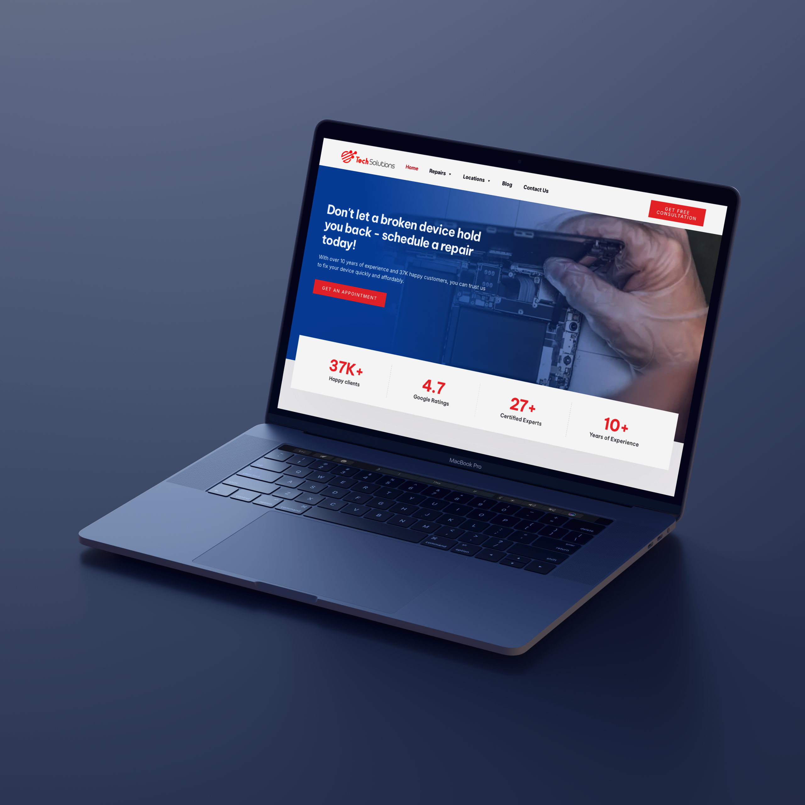 Techsolutions Mockup