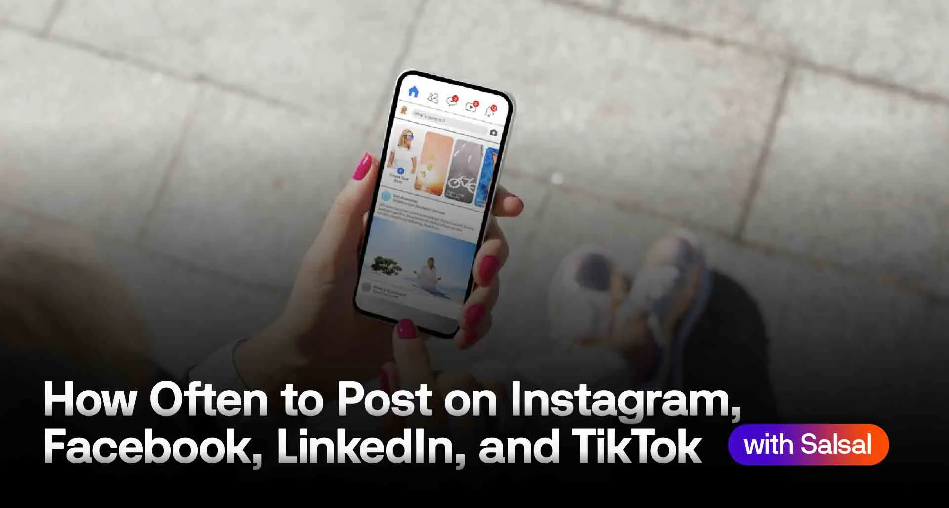 how oftern post on instagram facebook, linkedin