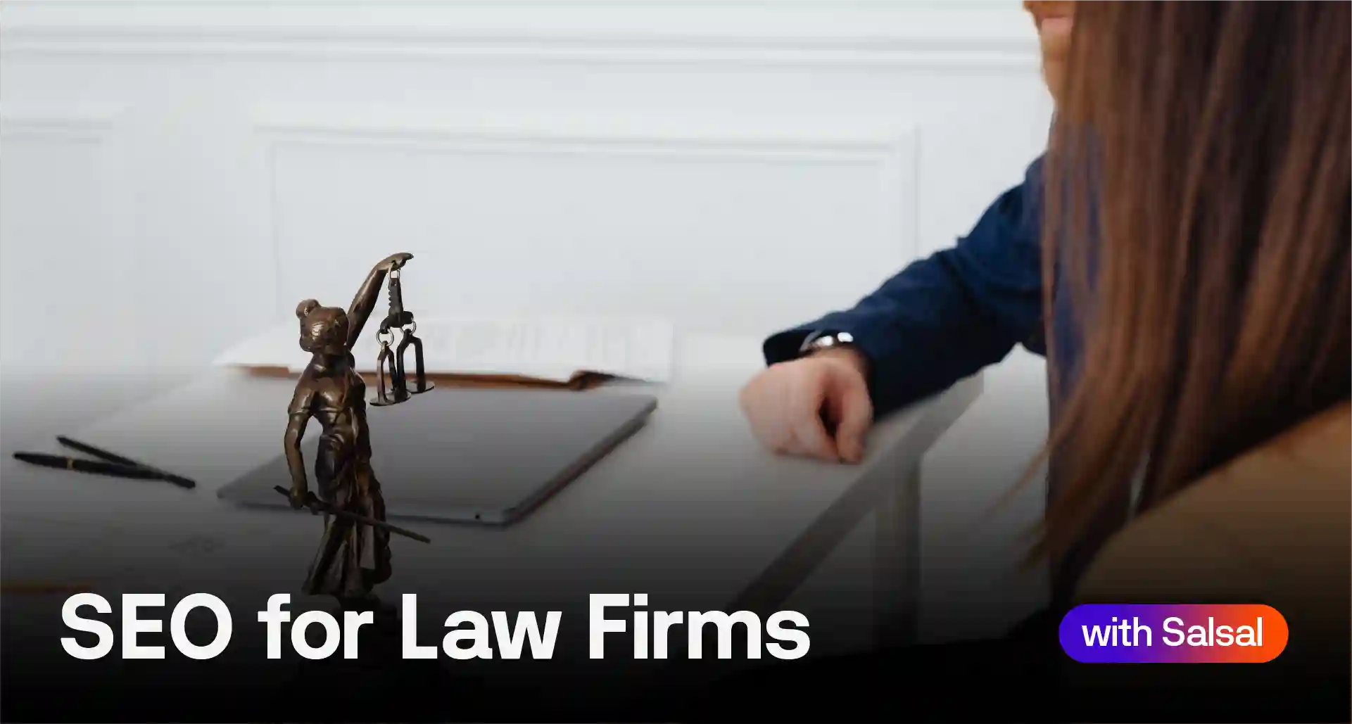 Law firm website SEO strategy improving Google rankings and client inquiries.